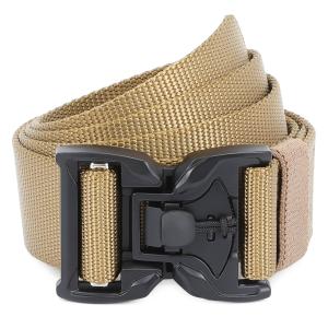 Heavy Duty 135cm Black Web Belt Military Style 38mm Width