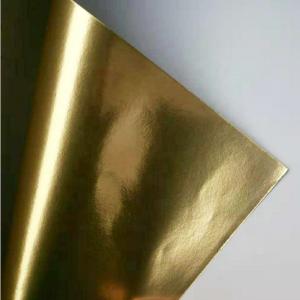 SGS High Quality Matte Gold Low MOQ Foil Paper Labels
