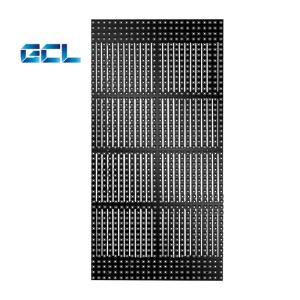 500*1000mm Panel Size Outdoor Transparent LED Display Curtain LED Video Mesh