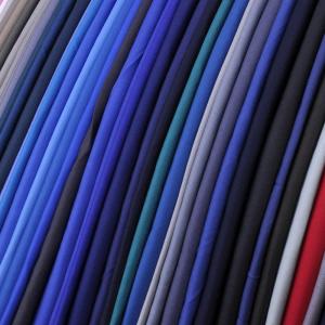 Stretched Polyester Cotton And Spandex Fabric Plain 1/1