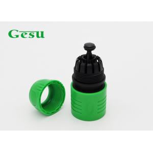 Cheap PP Plastic Garden Hose Connectors With Water Stop Pin Rubber Sealing for sale