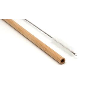 China Compostable Organic Bamboo Straws Customized Logo Travel Juice Cocktail Use on sale