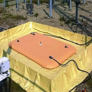 500L-80000L Collapsible Oil Bladder Tank , Big Oil Storage Tanks