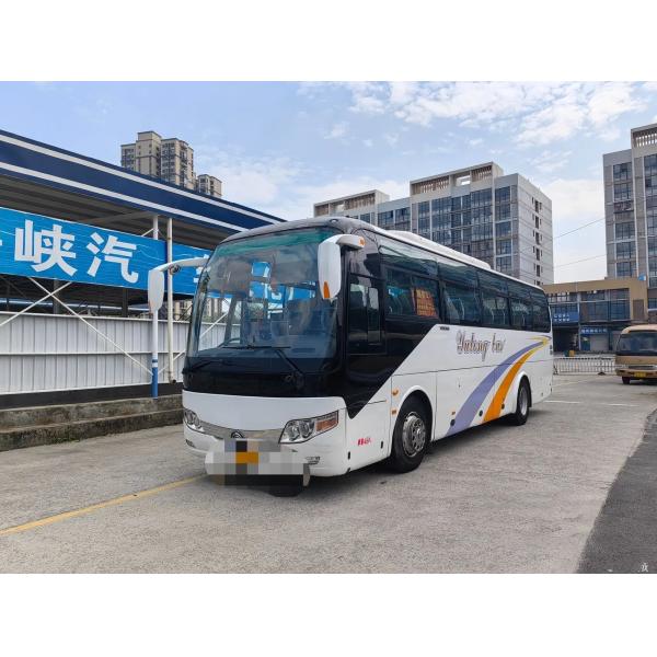 Used Bus Coach Leaf Spring EURO IV 49 Seats Yuchai Engine 245hp 10.5 Meters 2nd