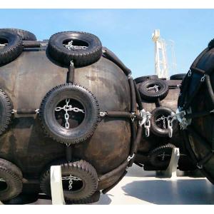 50kpa Submarine Sling Type Fender Yokohama Pneumatic Rubber Fender For Ship