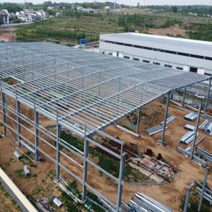 Pre Engineered Steel Structure Warehouse with 50-Year Lifespan