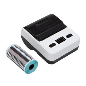 Rechargeable Lithium Batteries 80mm Portable Thermal Label Printer for Address