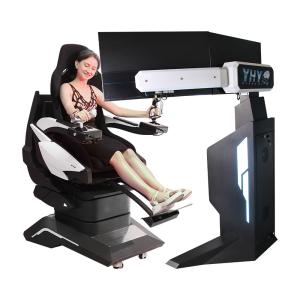 Virtual Reality Headset Flight Simulator Games 3 Axis 360 Chair Joystick Stick