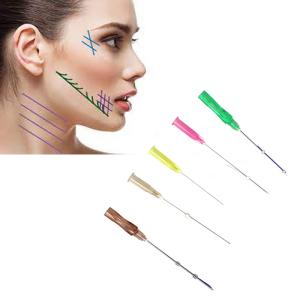 Cheap Face Lifting PDO PCL PLLA Threads Mono Screw Press Fishbone Press Cog for sale