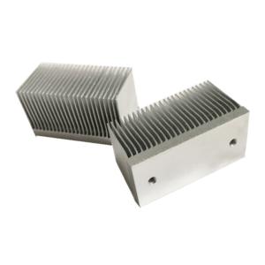 Machining Electronic / Chip Radiator Aluminum Parts Turning Milling Processing