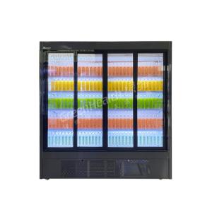 Upright Supermarket Multideck Open Chiller Frost Free With Sliding Glass Doors