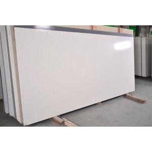 Custom Marble Tops White Quartzite Vanity Top 2.3~2.5g/Cm3 Density