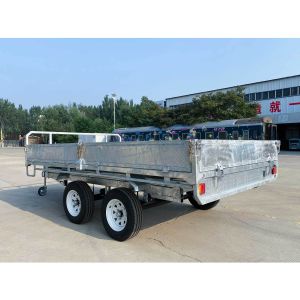 Series Connected Hydraulic Tipper Trailers ATM 4000kg Self Unloading Trailer