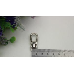 Multi-color provide zinc alloy handbag 8 mm d shape nickel color strap snap hook