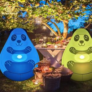 LC Chimpanzee Animal Design Inflatable Collapsible Lounge Blow up Couch Chair