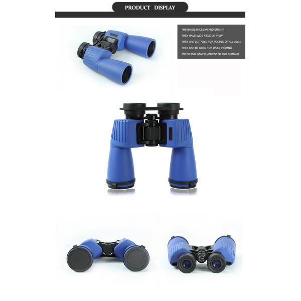 7x50 Waterproof Wide Angle Binoculars For Camping 24mm Eye Relief