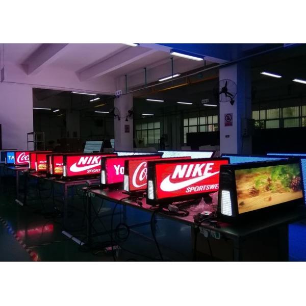 Quality 96*32 Cm Text Function Car LED Sign Display with Asynchronous Control Drive Mode and Display Function Text wholesale