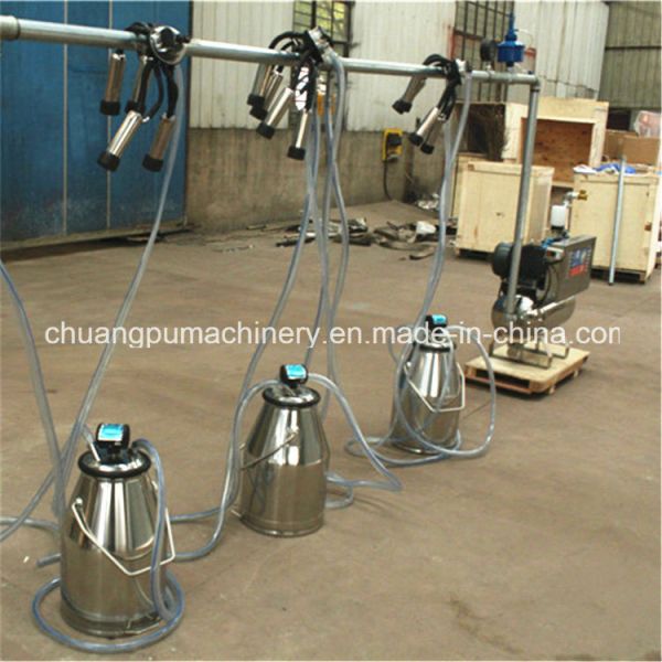 Electric Cow Milking Machine with 1 Year Warranty and 5-6 min/cow Milking Time