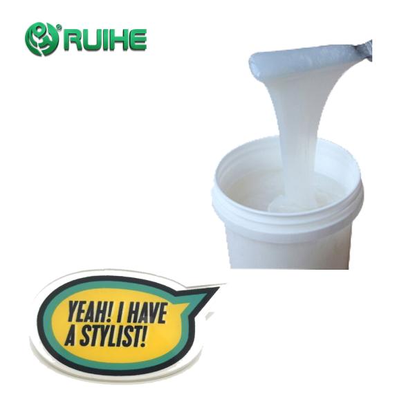 40 Shore Transparent Liquid Silicone Rubber for Fabric Ribbons