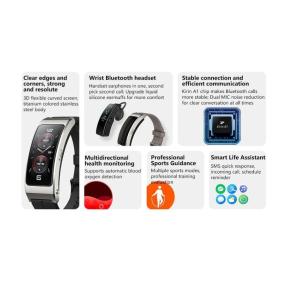 Stay Connected and Healthy with Huawei Smart Band B7 Headset 2-in-1 Sports Band