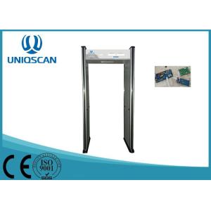 Led Indicator 6 Zone Archway Metal Detector Security Gate For Detecting Scanner