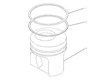 Quality 2W8646 Ring G Engine 2W-8646 Ring 2244432 Piston St Pump Cylinder Liner 224-4432 wholesale
