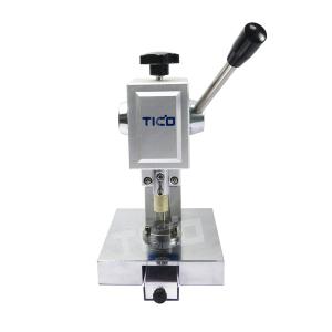 Compact Manual Coin Cell Electrode cutting machine with Electrode and Separator Cutting Die Optional