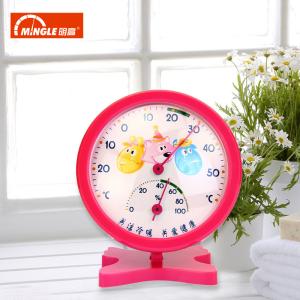 TH108 Metal Frame Wireless Mingle Thermometer Hygrometer 74*24mm Size