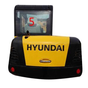 China Tempered HYUNDAI Front Glass Back Side Excavator Window Glass on sale