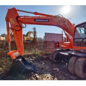 Doosan Machines Used In Excavation DX140W Second Hand Diggers