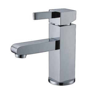 Cheap Single Handle Basin Mixer Faucet Bathroom with Ceramic Cartridge for sale