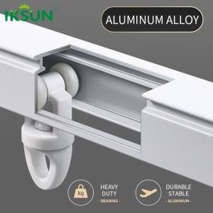 2.4-4.5m Free Expansion Stretched Curtain Track Extendable Curtain Rails
