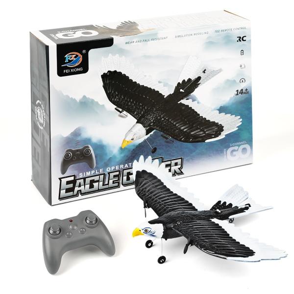 Features RTF 3ch Epp Foam Rc Simulation Wingspan Bald Eagle 2.4g Rc Glider