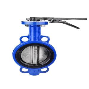High Temperature Steam Thermal Oil Butterfly Valve with WCB Body and Manual