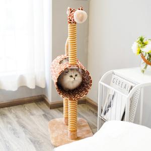 Cute Giraffe 34cm Sisal Fabric Scratching Post
