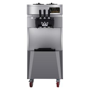 20L/H Automatic Soft Serve Ice Cream Machine for Business Prices Mix Hopper 4Lx2