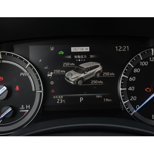 Latest Mixed Hybrid Toyota Highlander Double Engine 2.5L 4WD 7 Seats Luxury Model