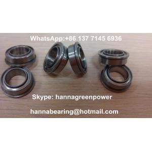 China Flange Type Deep Groove High Precision ball bearing With Rubber Seals F63800-2RS on sale