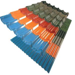 Cheap Custom Corrugated Roof Sheet PPGI Roofing Tile 0.5mm Cold Rolled Galvanized Roofing Sheets for sale