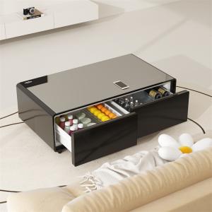 Multifunctional Refrigerator with Refrigerated Drawer Cabinet Coffee Table