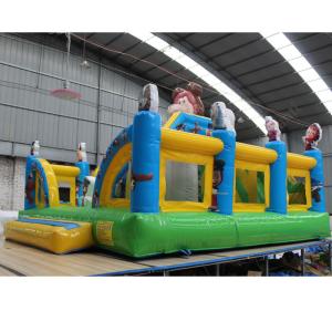 Outdoor Fun Unisex Commercial Pvc Inflatable Bounce House Jumper with Slide