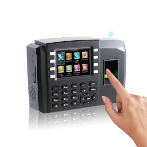 Cheap Biometric Fingerprint Access Control and Time Attendance System with TCP/IP/USB and battery for sale