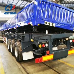 Custom's Requirement 3 Axles 13 Meters Fence Stake Semi Trailer for Cargo