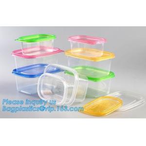 Customized Microwave Use Safe Eco Friendly 1250ML Airtight Container Food Vacuum