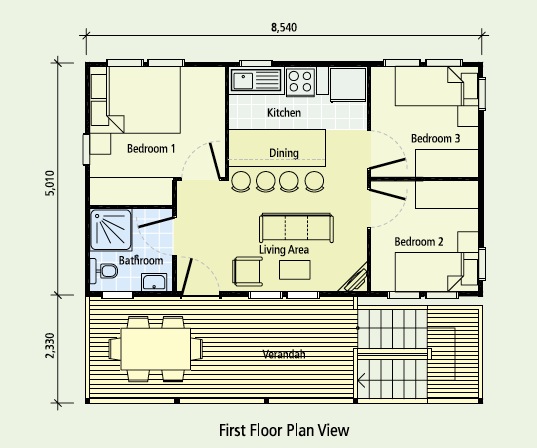 New Design Moistureproof Wooden House Bungalow / Saa Home Beach Bungalows Shower Kitchen