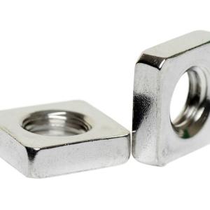 M6 M8 M10 Plain Polished Square Thin Nut INOX INNOX AISI 304 316 ANSI 304 316