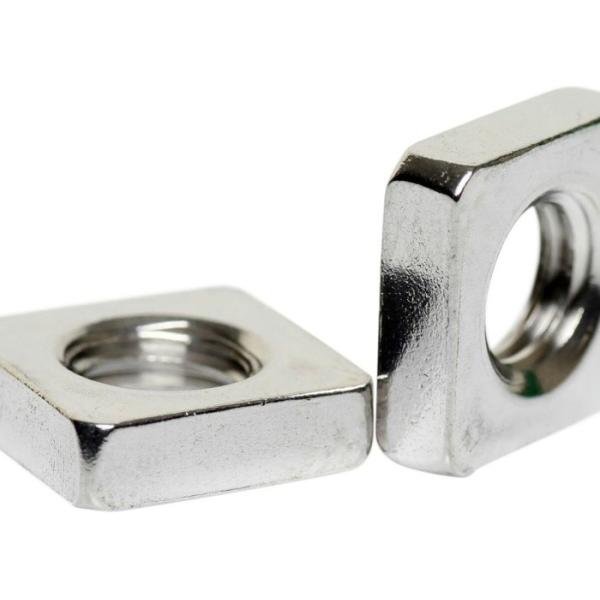 M6 M8 M10 Plain Polished Square Thin Nut INOX INNOX AISI 304 316 ANSI 304 316