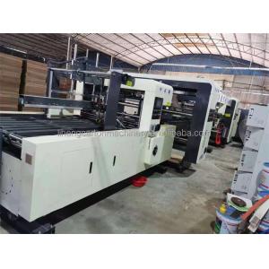 Advanced Flexo Printing Slotting Die Cutter with Online Folder Gluer Bundler