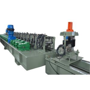 China 16 Stations Chain Drive Vineyard Post Making Machine With Hydraulic Cutting on sale