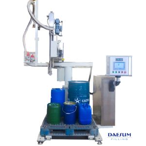 Cheap Automatic Electric Visual Type Pallet Filling Machine for Beverage &amp; Chemicals with 220V 415V 440V Power Options for sale